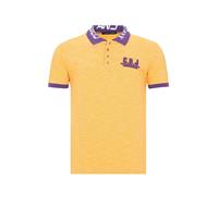 CIPO & BAXX Poloshirt Poloshirts gelb Herren 