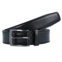 Joop! Coll.Belt Gürtel Leder Ledergürtel schwarz Herren 