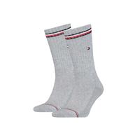 Tommy Hilfiger Herren Sportsocken, 2er Pack - Iconic Sock, Tennissocken Socken grau Herren 