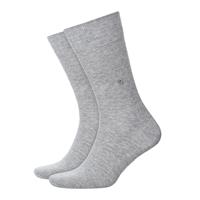 Burlington Herren Socken Everyday 2er Pack - Baumwolle, Uni,  Onesize, 40-46 Socken grau Herren 