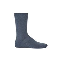 Hudson 1 Paar Herren Socken, Relax Cotton Strumpf, ohne Gummifäden, Einfarbig Socken blau Herren 