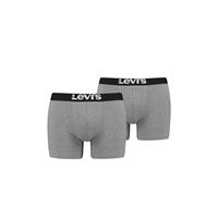 Levis basic 2-pack trunks grijs