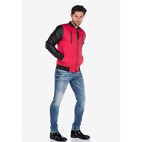 CIPO & BAXX Bomberjacke Outdoorjacken rot Herren 