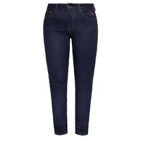 QUEEN KEROSIN High Waist Slim Fit Jeans im 5-Pocket-Design Betty Jeanshosen dunkelblau Damen 