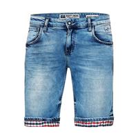 RUSTY NEAL Jeansshorts Shorts blau Herren 