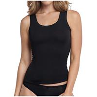 Schiesser Damen Tank Top - Unterhemd, Personal Fit, Basic, Stretch, Single Jersey Unterhemden schwarz Damen 