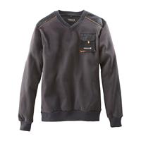 Terratrend Sweater Grijs/Oranje