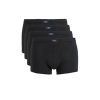 Tom Tailor Herren Shorts, 4er Pack - X-LASTIC, Boxer Briefs, Pants, Stretch Cotton Boxershorts blau Herren 