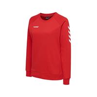 Hummel HMLGO COTTON SWEATSHIRT WOMAN Sweatshirts rot Damen 