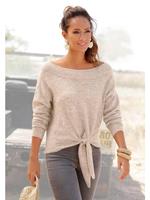 Lascana Strickpullover Pullover beige Damen 