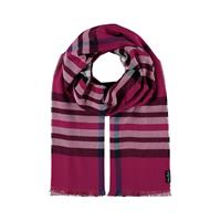 FRAAS Stola - The  Plaid - Made in Germany Schals fuchsia Damen 