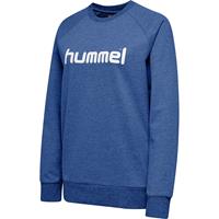 Hummel HMLGO COTTON LOGO SWEATSHIRT WOMAN Sweatshirts blau Damen 