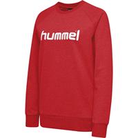 Hummel Go Cotton Logo Sweatshirt - Rood Dames
