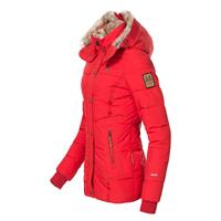 MARIKOO Winterjacke Nekoo Winterjacken rot Damen 