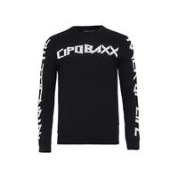 CIPO & BAXX Strickpullover Pullover schwarz Herren 