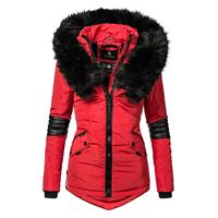 NAVAHOO Winterjacke Nirvana Winterjacken rot Damen 