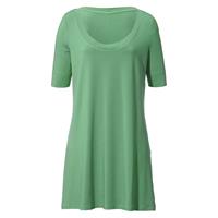 ANNA AURA Jersey-Shirt mit 1/2-Arm T-Shirts grün Damen 