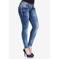 CIPO & BAXX Jeans Jeanshosen blau Damen 