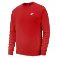 Nike Sweatshirt NSW Club Crew - Rood/Wit