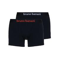 Bruno Banani Herren Boxershorts, 2er Pack - Flowing, Baumwolle Boxershorts mehrfarbig Herren 