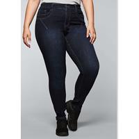 Sheego Jeans Jeanshosen dark blue denim Damen 