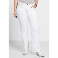 Sheego Jeans Jeanshosen white denim Damen 