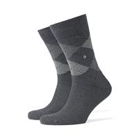 Burlington Herren Socken PRESTON - Rautenmuster, soft, Clip, One Size, 40-46 Socken mehrfarbig Herren 