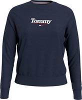 Tommy Jeans Sweatshirt »TJW ESSENTIAL LOGO CREW« mit  City Logo-Print
