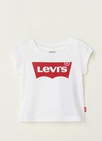 Levis meisjes T-shirt batwing red/white