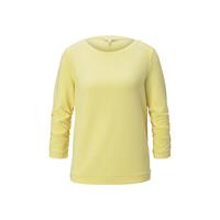 Tom Tailor Strick & Sweatshirts Strukturiertes Sweatshirt Sweatshirts gelb Damen 