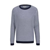 Tom Tailor Pullover & Strickjacken Strukturierter Pullover Pullover blau Herren 