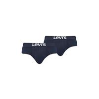 Levis basic 2-pack slips blauw