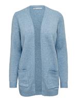 Only Open Knitted Cardigan Dames Blauw