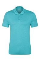 Mountain Warehouse Agra Stripe Herren Polo T-Shirt  - Blau