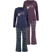 Vivance Dreams Pyjama met sterrenprint (Set van 2)