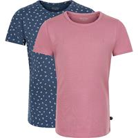 Minymo T-Shirt Doppelpack für Mädchen rosa/blau Mädchen 