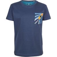 Elkline Kinder T-Shirt SPEEDBOAT für Jungen dunkelblau Junge 