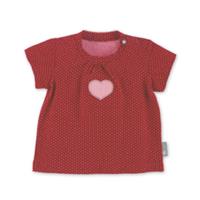 Sterntaler Kurzarm-Shirt Herz rot Mädchen 