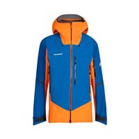 Mammut Nordwand Pro HS Hooded Jacket Herren Outdoorjacke orange-blau 