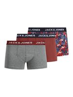 Jack & jones 3-pack Flamingo Boxershort Heren Rood