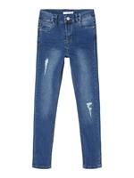 nameit NAME IT High-waist Skinny Fit Jeans Dames Blauw