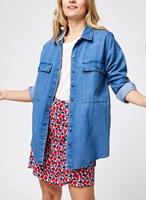 Noisy May Loose Fit Spijkerblouse Dames Blauw