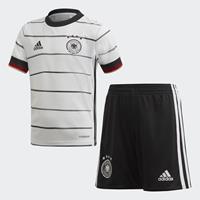 Adidas performance Deutscher Fußball-Bund Set Trikot + Shorts + Socken für Jungen, Fußball schwarz/weiß Junge 