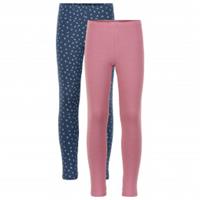 Minymo Leggings Doppelpack für Mädchen rosa/blau Mädchen 