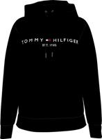 Tommy Hilfiger Curve Kapuzensweatshirt "RV TH ESS HILFIGER HOODIE LS", mit gesticktem Tommy Hilfiger Linear Logo-Schriftzug