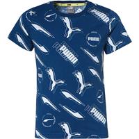 Puma T-Shirt ALPHA für Jungen blau Junge 