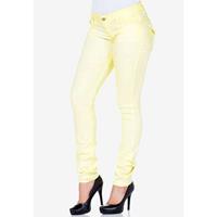 CIPO & BAXX Jeanshose Jeanshosen gelb Damen 