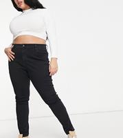 levi's Plus - 721 - Skinny jeans met hoge taille in zwart