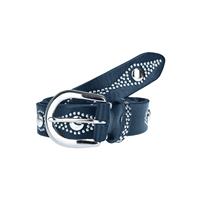 B.belt Gürtel ROMY SILVER Gürtel dunkelblau Damen 