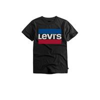 Levi's T-Shirt, Rundhalsausschnitt, für Jungen, schwarz